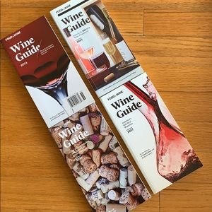Food & Wine Bungle 4 Wine Guide Books